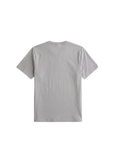 Genius Store Erkek Siyah Tişört %100 Pamuk Süprem Basic Tişört Bisiklet Yaka Nakışlı T-shirt Erkek-nakışlı Gri
