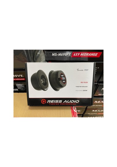 Rs-ta35 6 Cm Tweeter 200 Watt Maximum Power Super Bullet Tweeter Çift Fiyatıdır