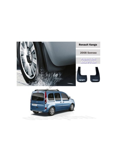 Renault Kangoo Paçalık Tozluk Çamurluk Ön Arka Set 2008-