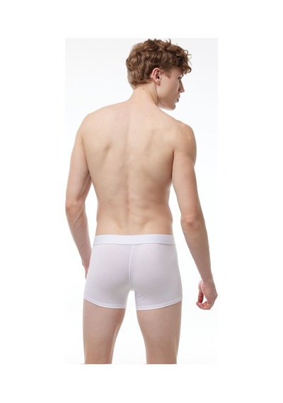 Malabadi Erkek Beyaz 3 Lü Paket Modal Kısa Boxer 011 Beyaz