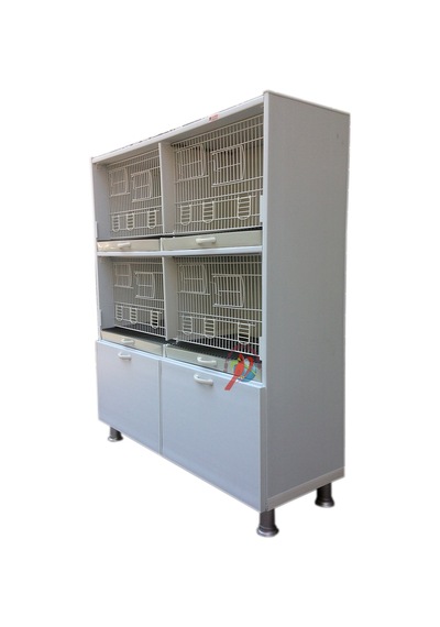 İstanbul Kafes Model 4D Pvc Kuş Dolabı