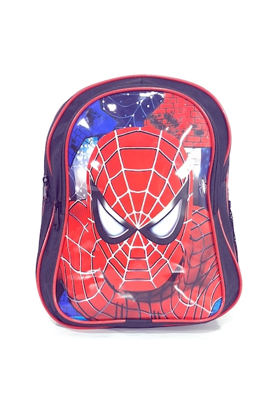 Spiderman Resimli Okul Çantası Beslenme Ve Kalemlik Siyah