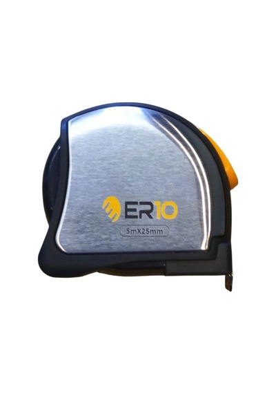 Er10 İnox Paslanmaz Çelik Manyetik Şerit Metre 5m X 25mm S92-5025 0-99 M