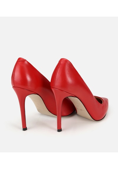 Hotiç Kadın Deri Kırmızı Yüksek Topuklu Stiletto 01ayh322810a750 01ayh322810a750