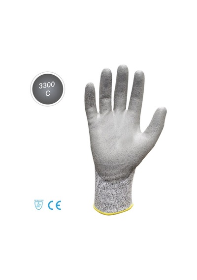 Punta 3300 C - Pu Kaplı Kesilme Dirençli Eldiven