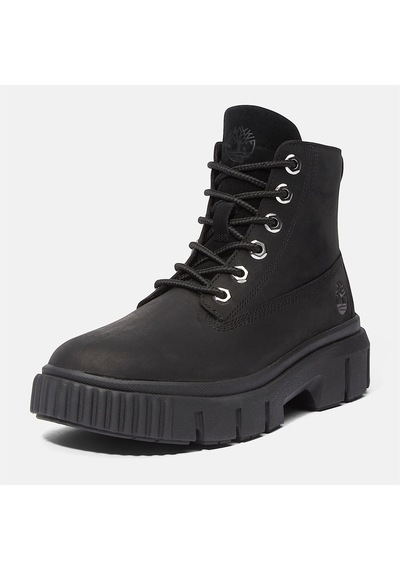Timberland Greyfield Mid Lace Up Kadın Bot-33969 Siyah