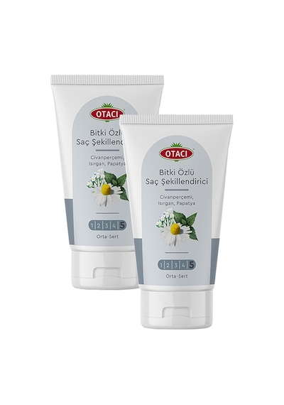 Otacı Bitkisel Orta - Sert Saç Şekillendirici Jöle 2 x 150 ML Otacı Bitkisel Orta - Sert Saç Şekillendirici Jöle 2 x 150 ML