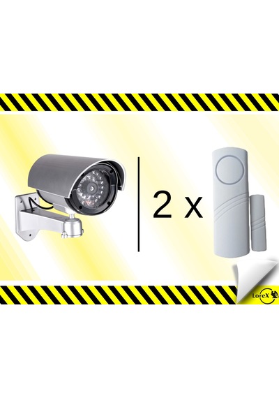 Lorex Caydırıcı Dır11 Kamera + 2adet 4444c Pencere Alarm