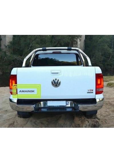 Vw Volkswagen Amarok Bagaj Krom Abs 3M 3D Yazı Logo Amblem