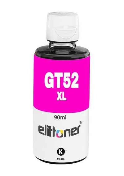 Elittoner Hp Mürekkep Gt52xlm, M0h55ae, Magenta 70ml