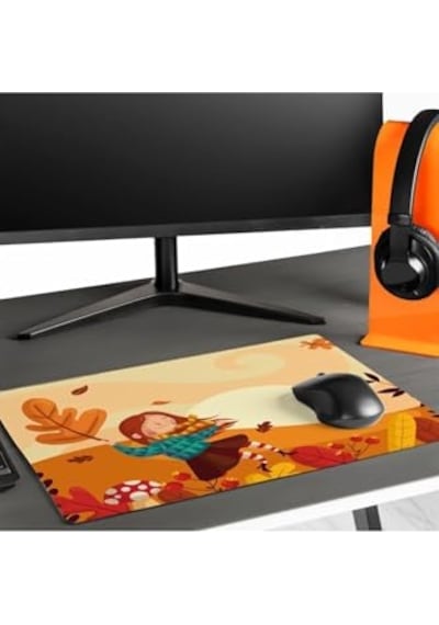 Sonbahar Tasarımlı 40x30 Mousepad - Mouse Pad - Fare Altlığı - Mouse Pad