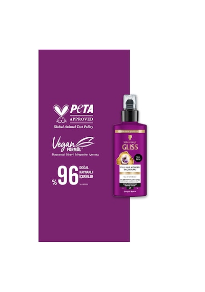 Gliss Full Hair Wonder Saç Dökülme Karşıtı Saç Serumu 100 ML