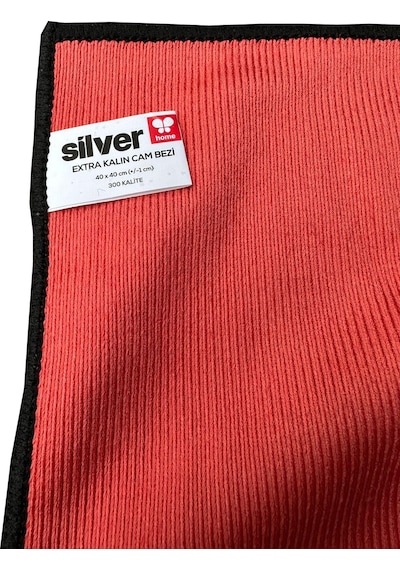 Silver Home Extra Mikrofiber Temizlik Toz Cam Bezi 20'li 40 x 40 CM