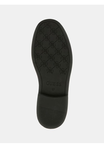 Guess Shuttle Hakiki Deri Kadın Makosen Ayakkabı Flpshulea14 Siyah