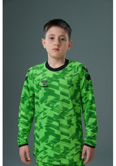Hummel Line Kaleci Tek Üst Forma Neon Yeşil Çocuk