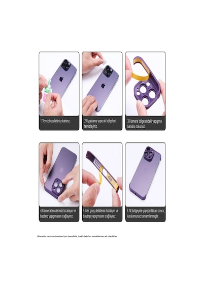 Apple Uyumlu iPhone 12 Pro Kılıf 2 Parçalı Alt Üst Kamera Lens Korumalı Sert Silikon Kapak