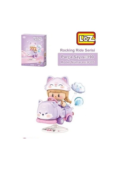 Lz-4305 Loz Fox Sallanma Sürüşü 190 Parça Block Oyuncak Diğer