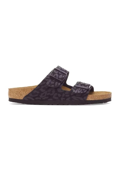 Birkenstock Arızona Bf Leopard Unisex Terlik Brk1030563 Siyah