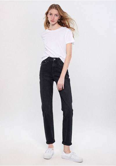 Mavi Star Real Antrasit Kadın Jean Pantolon M101077-82224 Antrasit