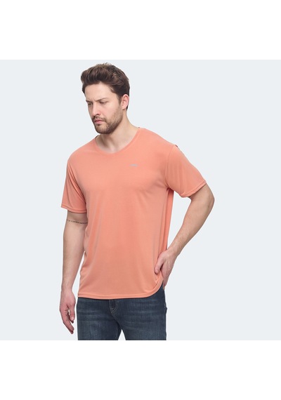 Slazenger KRAKKER Erkek V Yaka Somon Tişört