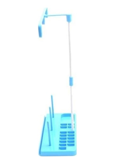 Ev Tipi Dikiş Makinesi Çardağı İplik Çardağı Plastik Çardak Seti Mavi Makara Standı Ts-500