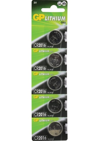 Gp Cr2016 Lityum Pil 5 Li Paket Evimdeyokyok