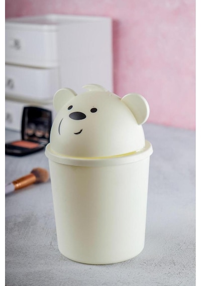 Bears Mini Masaüstü Çöp Kutusu 1 Lt