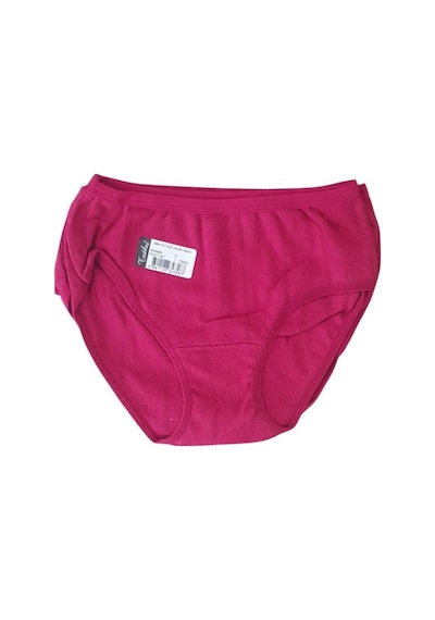 Tutku 0854 Kız Çocuk Jakarlı Bato-slip-külot - 12'li Kombin Çok Renkli