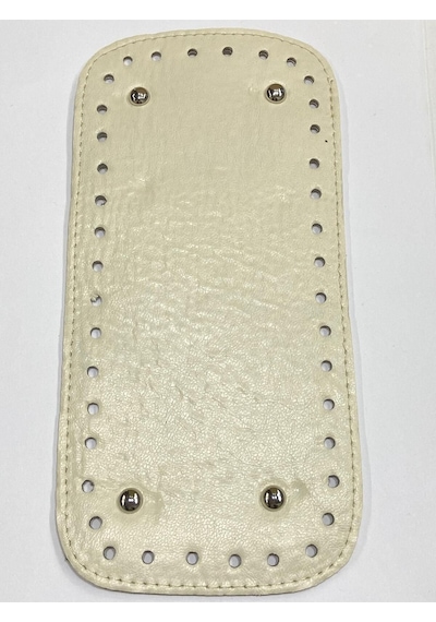 Karantuhafiye Çanta Tabanı / Büyük Boy / 12x25 Cm Krem Krem