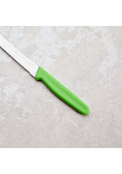 Aryıldız Solo Domates Bıçağı Yeşil 11 Cm Renkli
