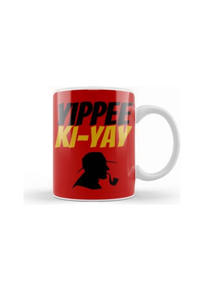 Yippee Ki Yay Mother Fucker Quote 2022 Kupa Bardak Porselen No14422 Karışık
