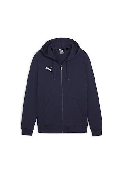 Puma Teamgoal Casuals Hooded Erkek Futbol Ceketi 65859506 Lacivert Lacivert