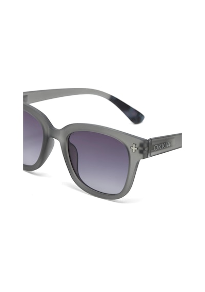 Okkia Giovanni Siyah Lens Unisex Güneş Gözlüğügri Gri