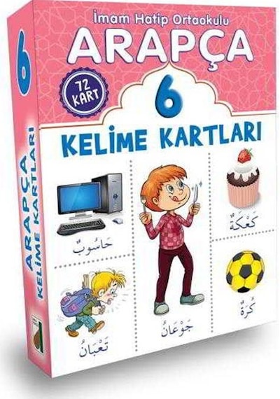 Arapça Kelime Kartları - 6- Damla Yayınevi