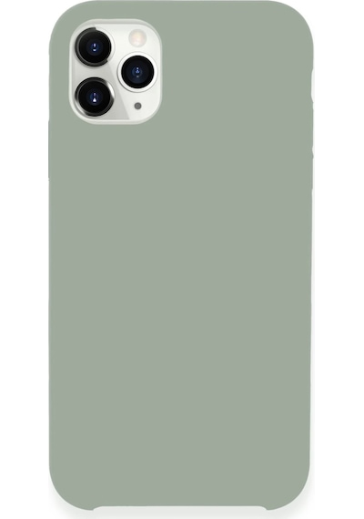 Ilkeshop Newface Apple iPhone Uyumlu 11 Pro Max Kılıf Lansman Legant Silikon - Açık Gri