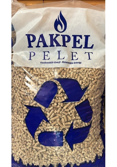 Doğal Pelet Yakıt Kızılçam Peleti 15 Kg