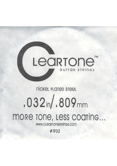Cleartone Electric Single .032 Elektro Gitar Tek Tel
