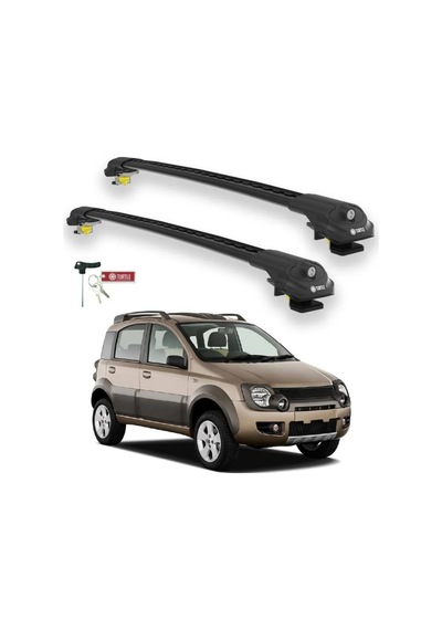 Turtle Fiat Panda 169 2003-2011 Ara Atkı Air1 Siyah