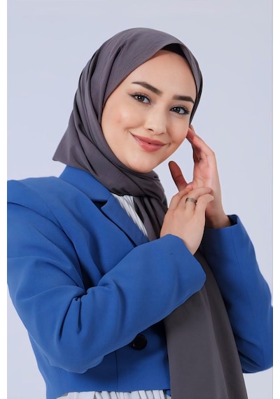 Harem Scarf Asya Şal - Antrasit - Antrasit
