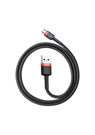 Baseus Cafule 2.4a Micro Usb 0.5 Metre Şarj Kablosu Siyah
