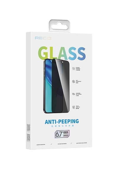 Apple iPhone 15 Uyumlu Recci Rsp-a16ap Privacy Temperli Cam Ekran Koruyucu