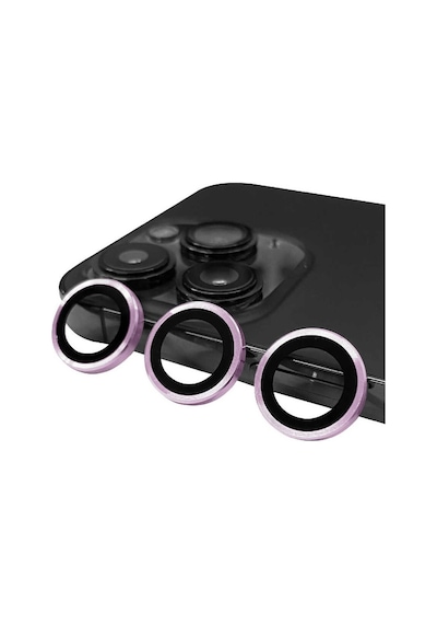 Noktaks  Apple Uyumlu  iPhone 14 Pro  Kamera Lens Koruyucu Cl-07 - Mor