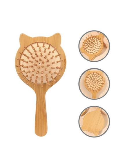 Naturaliz Beauty Doğal Bambu Çocuk Saç Fırçası