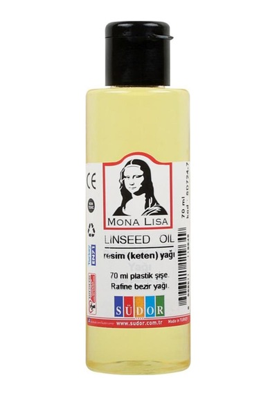 Keten Yağı 70ml 1 Adet Resim Yağı Monalisa Rafine Bezir Yağı Yağlı Boya İncelticisi Yağlı Boya Yardımcı Malzemesi