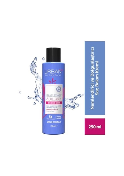 Urban Care Hyaluronik & Kolajen Kuru Ve Cansız Saçlara Özel Saç Bakım Kremi 250 Ml Nemlendirme