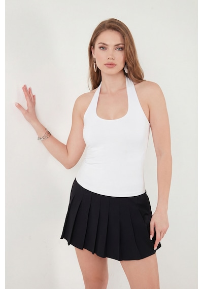 Lela Bayan Bluz 5866664 Siyah-beyaz Siyah-beyaz