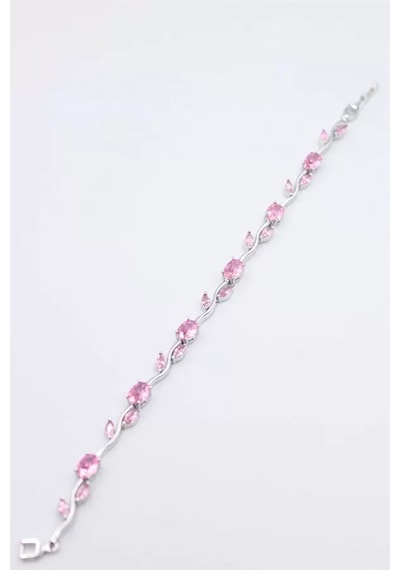 Çiçek Bileklik - Gümüş Çok Renkli 68770182