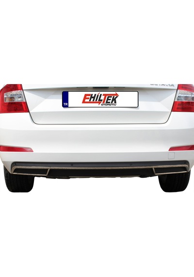 Skoda Octavia A7 Difüzör - Krom 3 Parça Sd 2013-2019