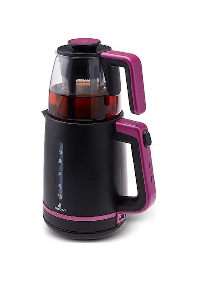 Karaca Maxi Tea XL 2in1 Cam Demlikli Çay Makinesi ve Kettle
