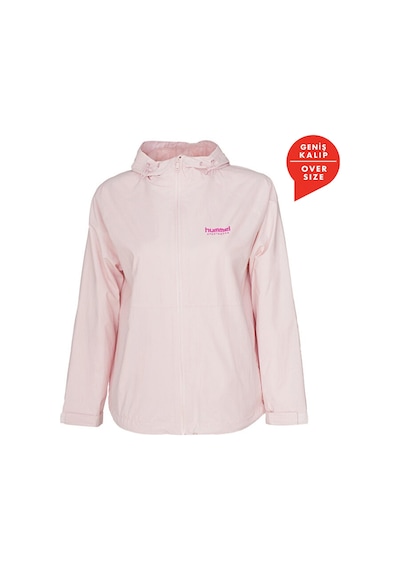 Hummel Ruso Kadın Pembe Kapüşonlu Ceket Pembe